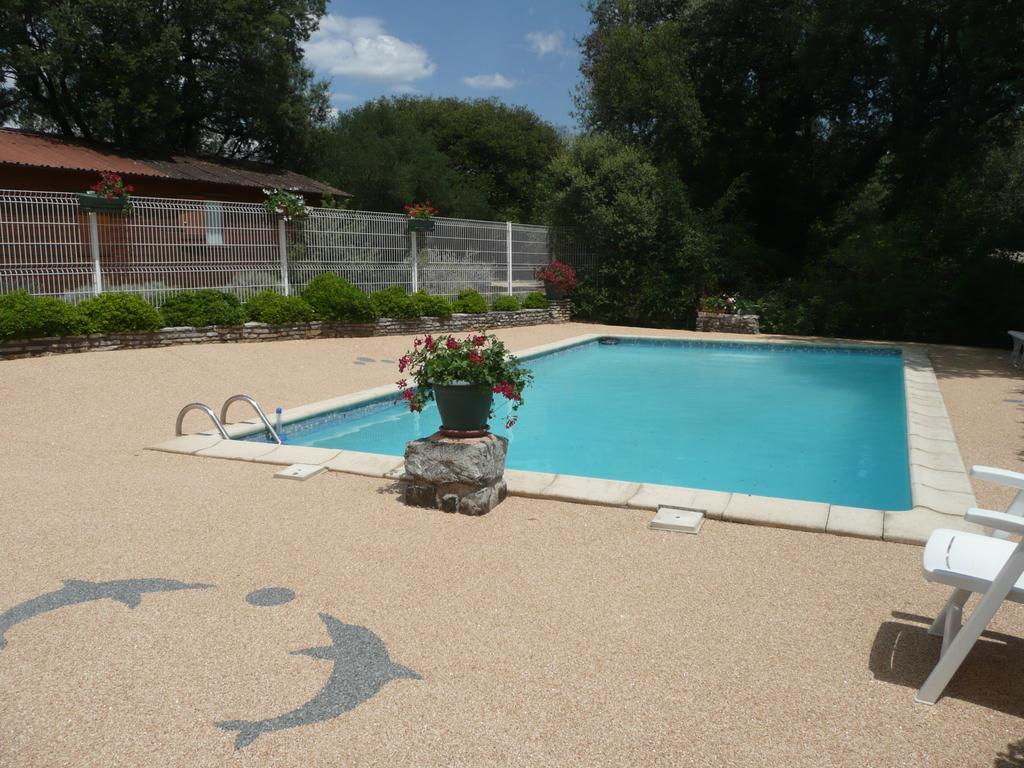 Gites De Plos Appart Chalet Piscine Spa Anduze Cameră foto